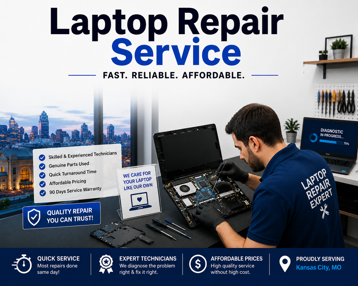 Laptop repair Kansas City